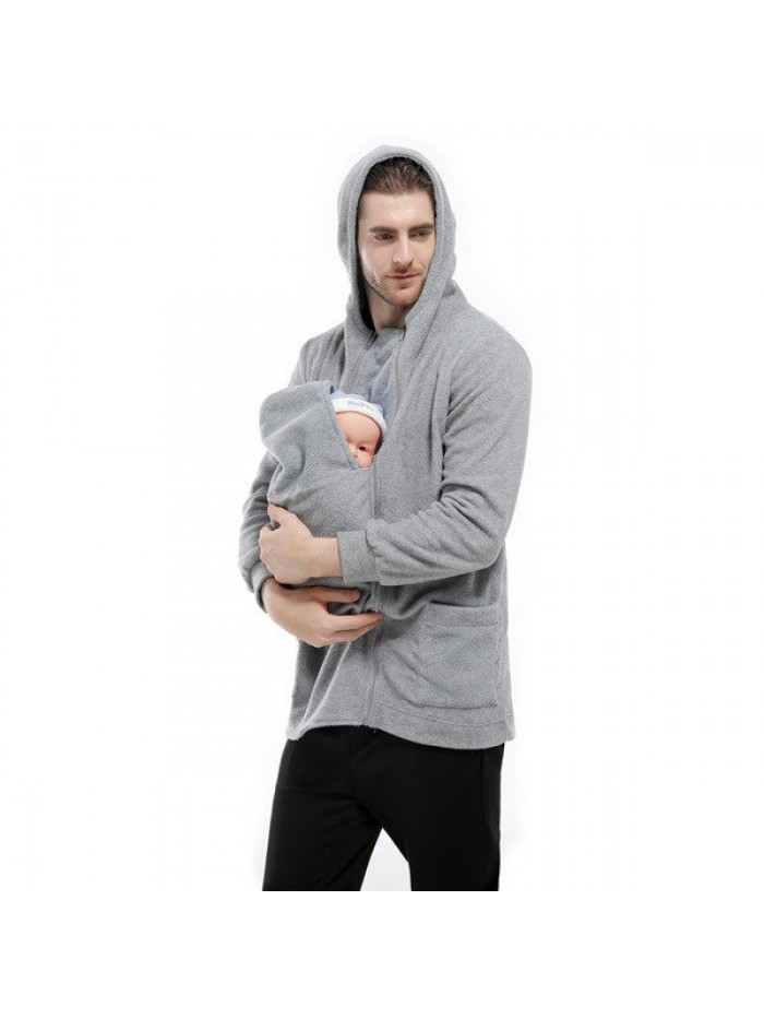 Pets Care Baby Care Brood Pouch Multifunctional Hoodies Tops Warm Fleece Autumn Winter Sweatshirt