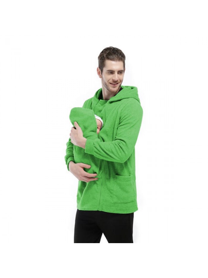 Pets Care Baby Care Brood Pouch Multifunctional Hoodies Tops Warm Fleece Autumn Winter Sweatshirt