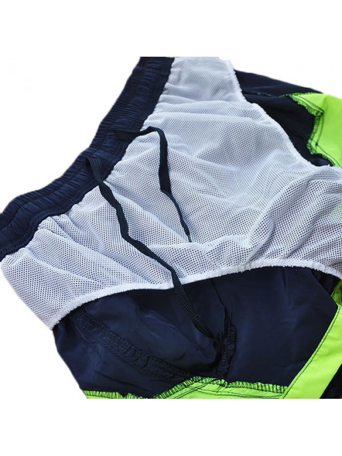 Quick Dry Breathable Waterproof Beach Board Shorts Mini Zipper Pocket Men Sport Shorts