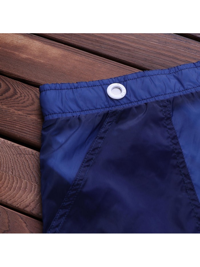 Mens Quick Drying Loose Thin Transparent Breathable Sport Swimming Board Shorts