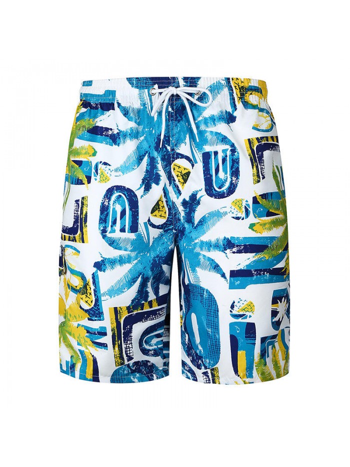 Summer Loose Leisure Holiday Beach Fashion Printing Board Shorts for Men