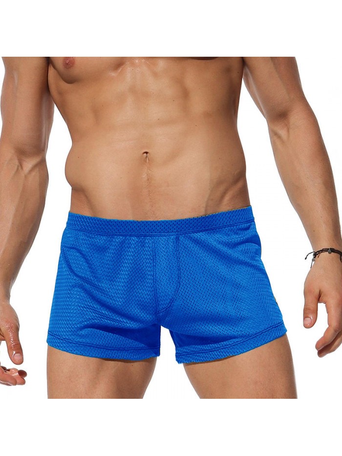 Mens Mesh Breathable Quick Drying Sports Gym Loose Casual Board Shorts