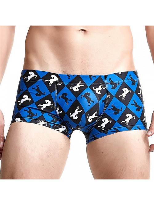 Mens Printing Trunks Drawstring Designer Swimwear ...