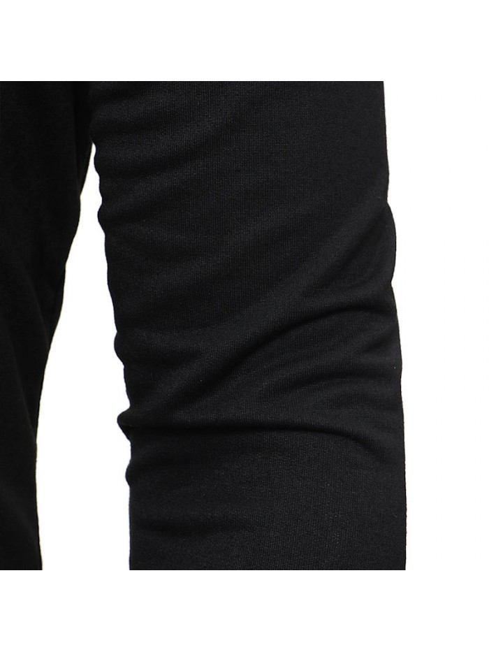 Men's Fashion Round Neck Stitching Long-sleeved Casual T-Shirts Bottoming Shirt