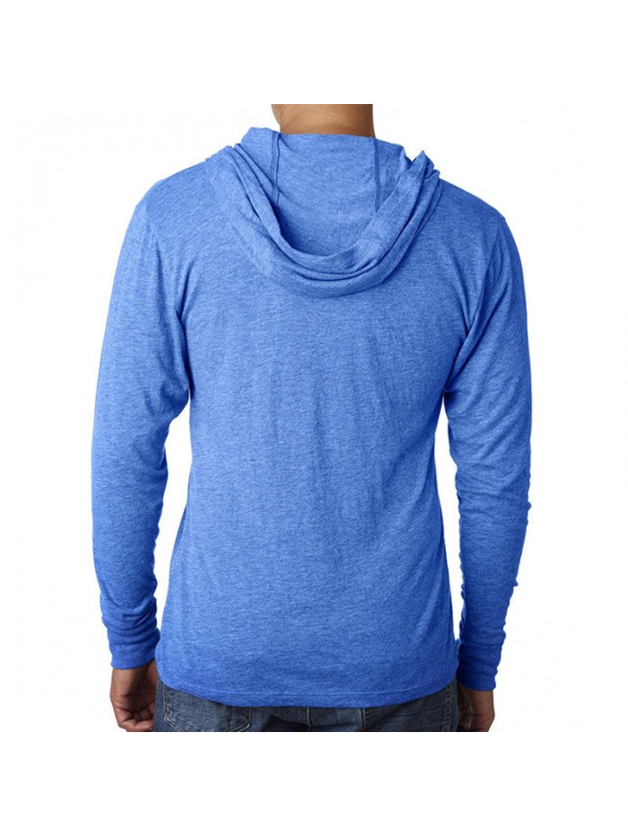 Men's Autumn 4 Color Cotton Pure Color Leisure Slim Long Sleeve Hoodies T-shirts