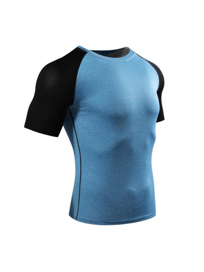 Short sleeve tight sport shirt