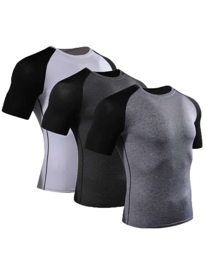 Short sleeve tight sport shirt