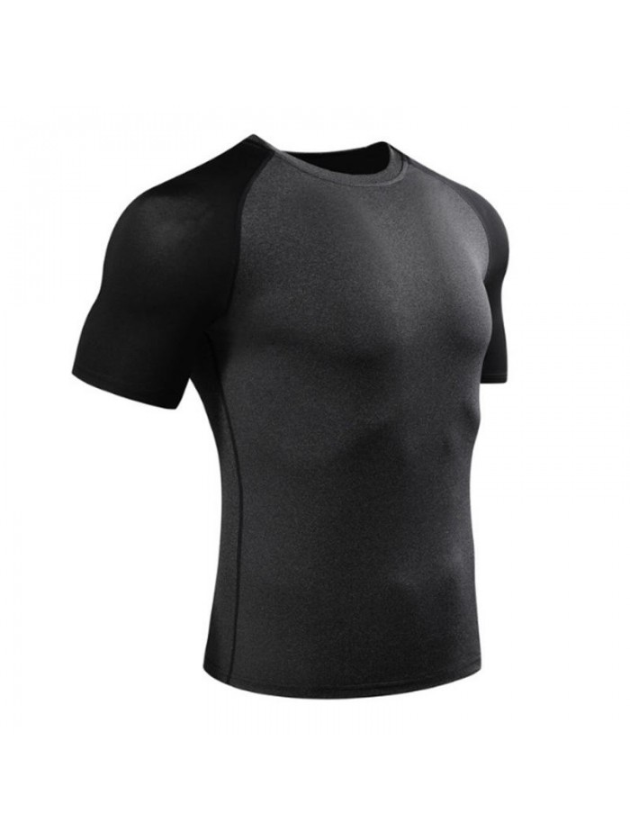 Short sleeve tight sport shirt