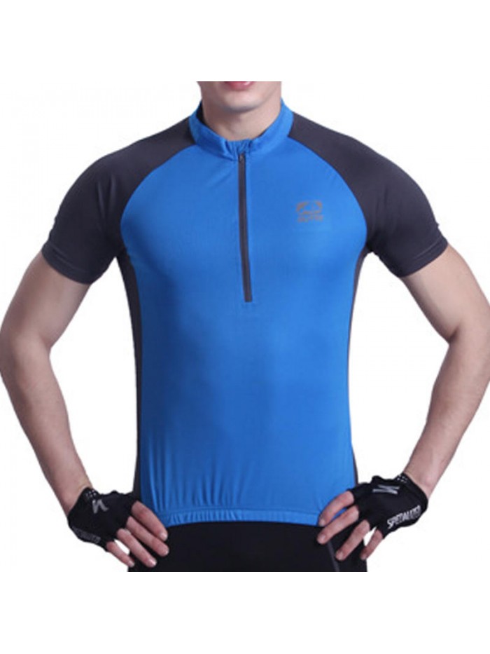 Summer elastic sports short sleeve breathable