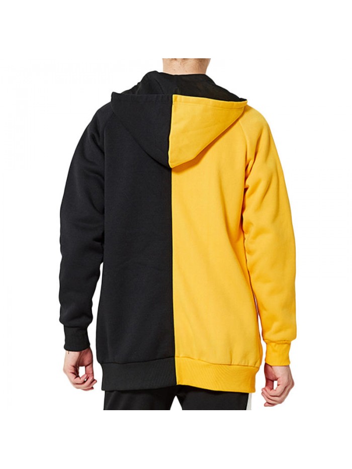 Men's Leisure Loose Hoodies Spring Autumn Fashion Two Colors Sweatshirts Tops