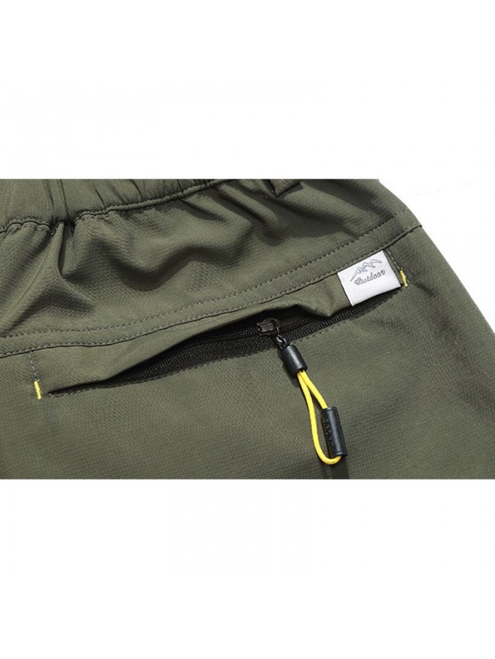 Mens Waterproof Breathable Quick-drying Sport Climbing Skiing Soft Shell Casual Outdoor Pants