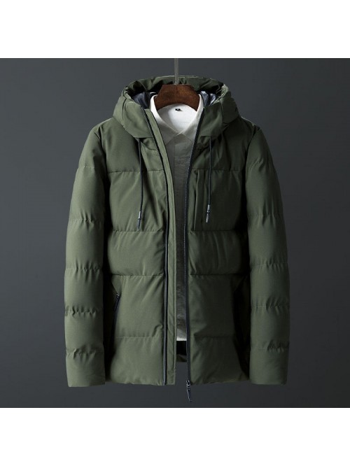 Mens Winter Thick Warm Windproof Outdoor Padded Ja...