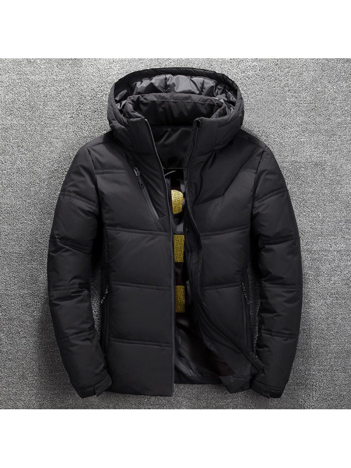 Mens Winter Windproof Waterproof Thick Warm Down Jacket Outdoor Padded Parka