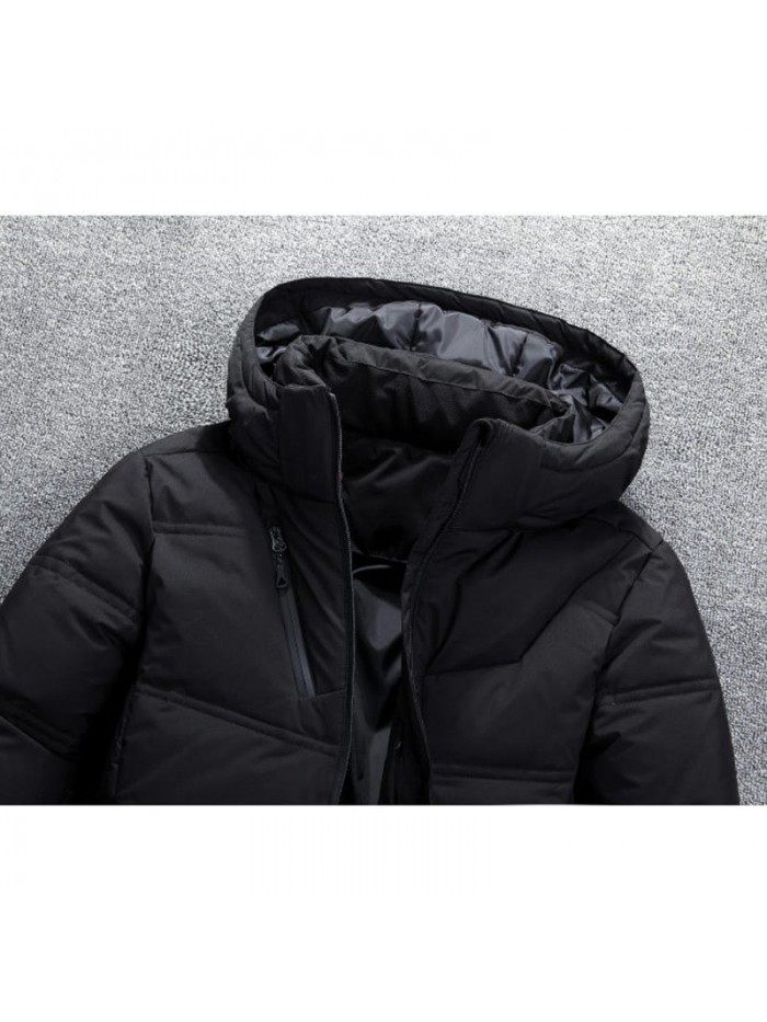 Mens Winter Windproof Waterproof Thick Warm Down Jacket Outdoor Padded Parka