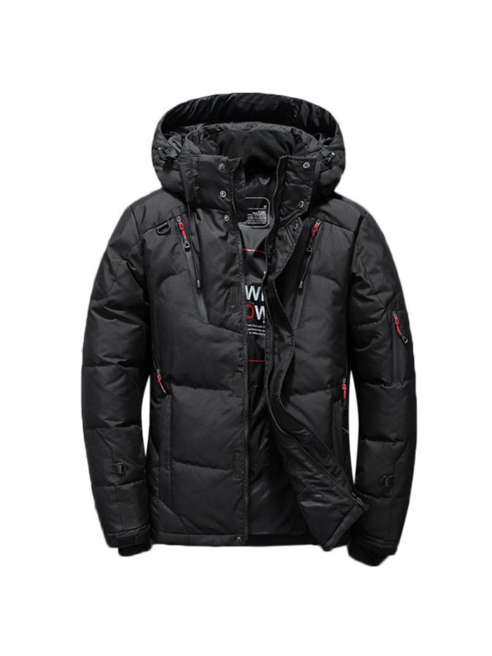 Mens Winter Outdoor Thick Warm Down Jacket Insulated Parka Outerwear