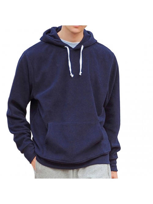 Mens Fashion Polar Fleece Thick Warm Hoodies Big P...